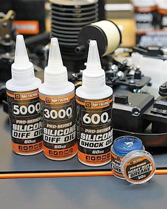 Nowe oleje silikonowe do amortyzatorów i dyferencjałów, smary.