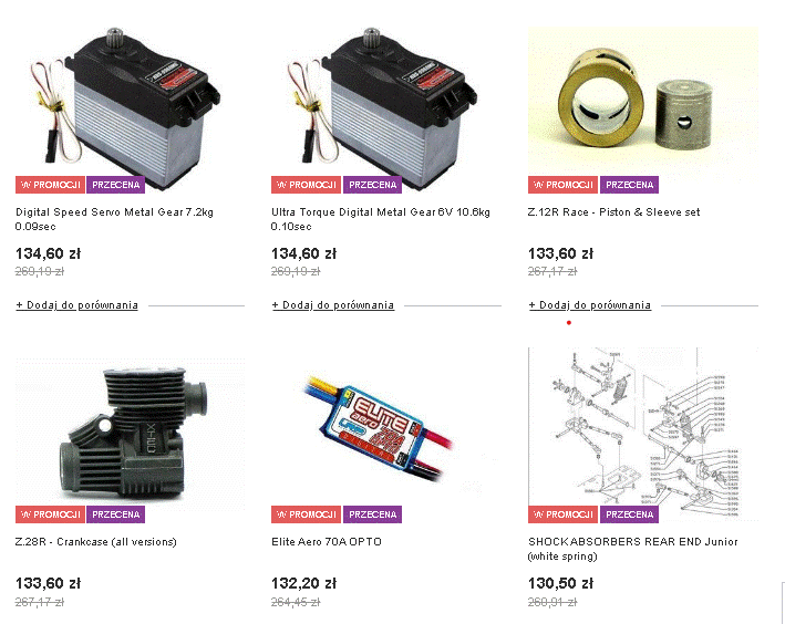 Wyprzedaż końcówek magazynowych -50% 