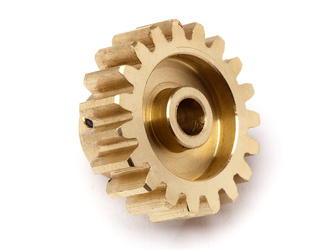 #MV22695 19T Brass Pinion Gear (0.8 M / 32DP 3.175 Shaft)