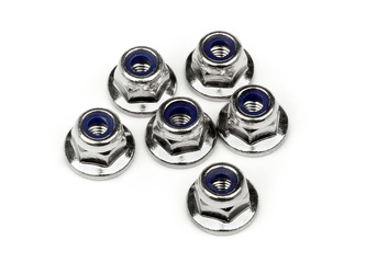 #MV28041 Flanged Lock Nut M3 6Pcs