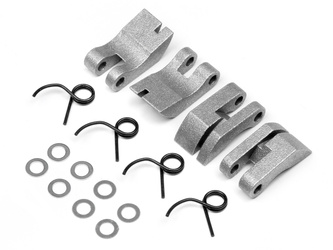 #111350 Aluminum Quadra Clutch Shoe/Spring Set