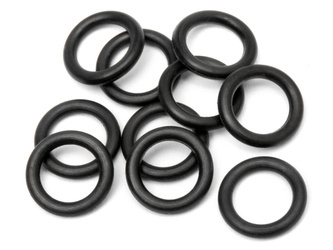 O-RING 4x1mm (BLACK/10pcs) #75077