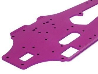 LIGHT WEIGHT MAIN CHASSIS (17s T2.5mm Purple/Nitro