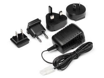 7.2V 6-Cell NiMH AC Charger With Tamiya Connector (Multi-Region)