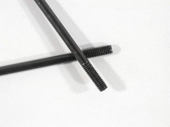 THREADED SHAFT M4x70mm (BLACK/2pcs)