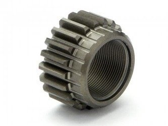 THREADED PINION GEAR 21TX12MM (0.8M/1ST/2 SPEED)