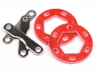 #87055 Dual Fiberglass Brake Disk 19X35X2.5Mm/ Plate Set