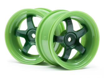 WORK MEISTER S1 WHEEL GREEN 26mm (3mm OS/2pcs) #111090