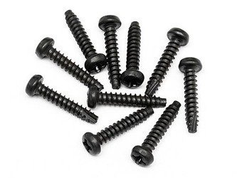 TP. BUTTON HEAD SCREW M3x15mm (10pcs) #Z554