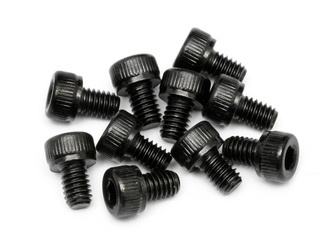 CAP HEAD SCREW M4x6mm (10pcs) #94502