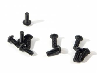 Button Head Screw M3X8Mm (Hex Socket/10Pcs) #Z352