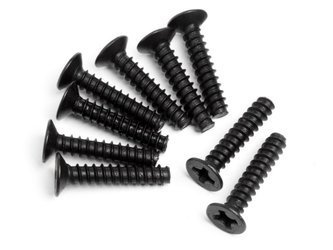 Countersunk Cross Head Self-TapScrew M3x15mm 9Pcs #MV22054