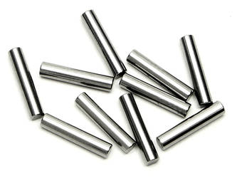 Pin 2 X 10Mm Silver (10 Pcs) #Z264