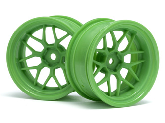 Tech 7 Wheel Green 52X26X+9Mm Offset (2Pcs) #116532