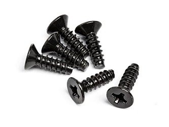 Tp Flat Head Screw M3 X 10Mm (6 Pcs) #Z577