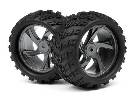 1/18 MONSTER TRUCK WHEEL & TYRE ASSEMBLY (ION MT) #MV28055