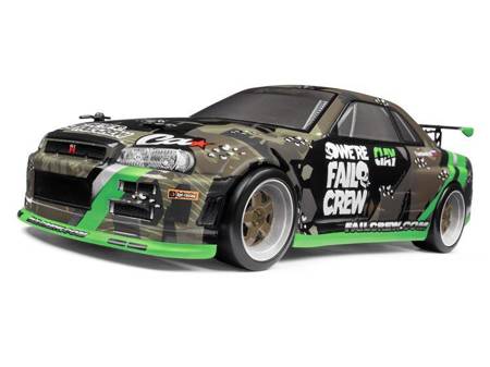 FAIL CREW NISSAN SKYLINE R34 GT-R BODY (150MM) #120166