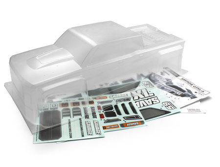 GTXL-6 Kingcab Clear Truck Body (Savage XL) #160366