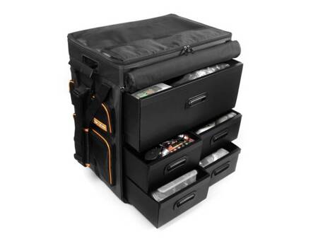 HPI HAULER BAG (5 DRAWERS/BLACK) #160566