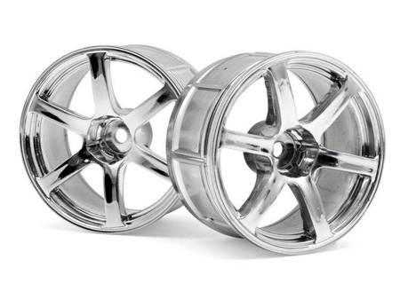 Lp32 Wheel Yokohama Avs Model T6 Chrome (2Pcs) #33466