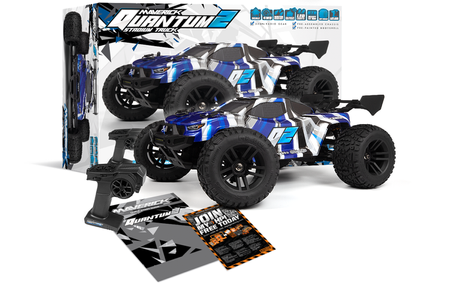 Quantum2 XT 1/10th Stadium Truck - Blue #150402