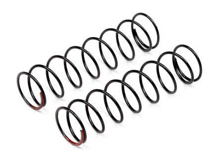 SHOCK SPRING REAR FIRM 1.3X70X8.5 (RED/2PCS) #MV29139