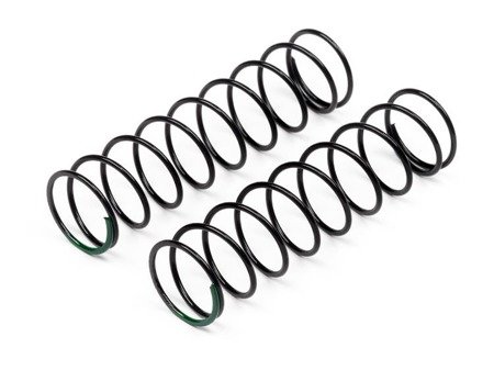 SHOCK SPRING REAR SOFT 1.3X70X9.5 (GREEN/2PCS) #MV29137