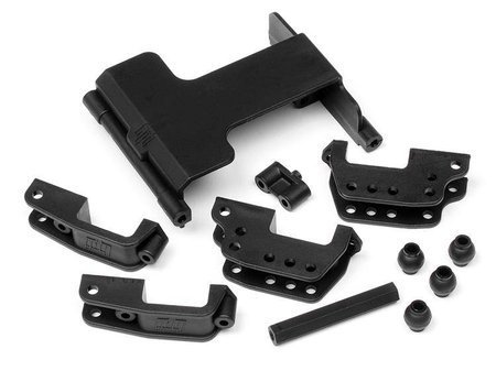 Servo Mount/High Link Bracket Set (Wheely King) #85632