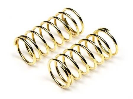 Shock Spring 11X28X1.1Mm 8 Coils (Gold/2Pcs) #87277