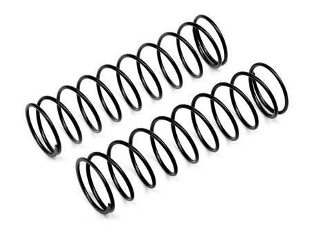 Shock Spring 14X60X1.1Mm 10.5Coils (50Gf/Blk/2Pcs) #100866