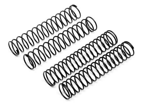 Shock Spring Set (Front/Rear/Black/4Pcs) #102600