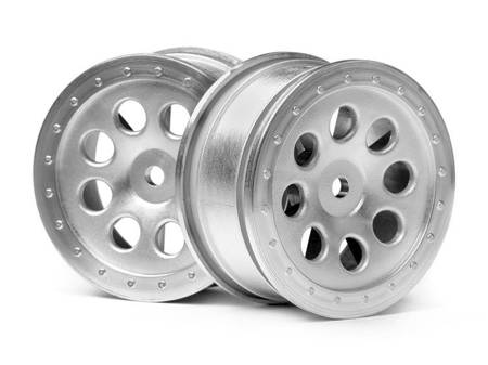 St-8 Wheel Matte Chrome (0Mm Offset/2Pcs) #103037