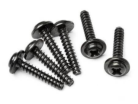 Tp. Flanged Screw M3X15Mm (6Pcs) #Z563