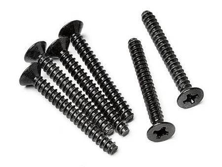 Tp. Flat Head Screw M3X25Mm (6Pcs) #Z583