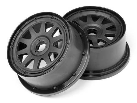 Tr-10 Wheel Black (120X65Mm/-10Mm Offset) #104971