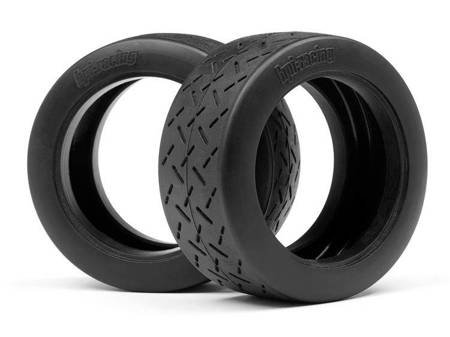 WR8 Tarmac Tire D Comp (2.2inch/57X80Mm/2Pcs) #108076