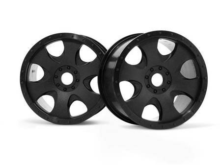 Warlock Wheel Black (83X56Mm/2Pcs) #3191