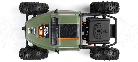 Samochód zdalnie sterowany RC #160809 Venture18 CC Flux Competition Crawler - Green Model RC Auto