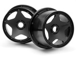 #3226 Super Star Wheel Black Rear (120 X 75Mm/2Pcs)