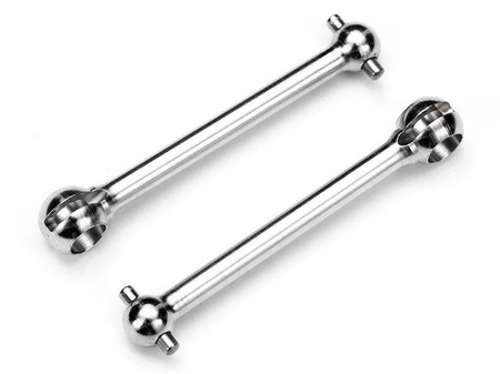 Drive Shaft 6X40Mm (Silver/2Pcs) #86199