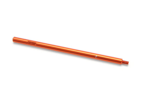 ALUMINUM REAR AXLE SHAFT 6.3x130mm (ORANGE) #103018