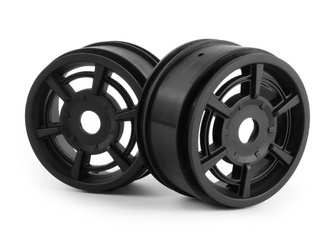 QuantumR Muscle Car Wheel (Black/2pcs) #150293