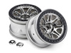 SPLIT 8 TRUCK WHEEL (2.2in/CHROME/2PCS) #113336