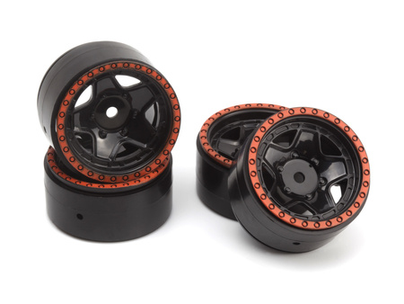 #160867 CL-5 Beadlock Wheel 1.2in (Red/4pcs)