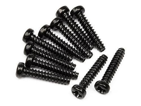 TP. BUTTON HEAD SCREW M2x10mm (10pcs) #Z452