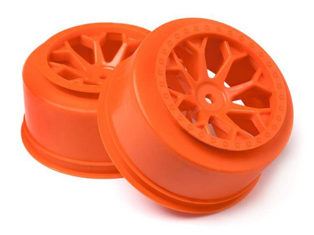 8-SHOT SC WHEEL (4.5mm Offset/ORANGE/2PCS) #120134