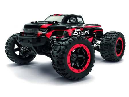 BlackZon Slyder MT 1/16 4WD Electric Monster Truck - Red #540098