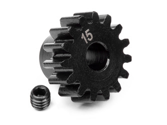 Pinion Gear 15 Tooth (1M/5Mm Shaft) #100914