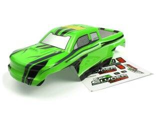 Slyder MT Turbo Body (Green/Black) #540204