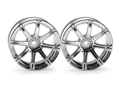 WORK EMOTION XC8 WHEEL 26mm CHROME (6mm OFFSET) #3301